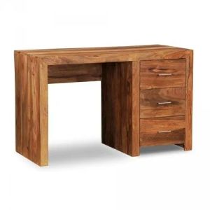 120X50X80 Inch Wooden Study Table, Color : White Brown