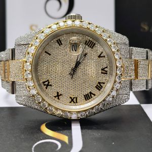 Hip Hop Vvs Moissanite Diamond Watch