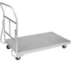 Stainless Steel Platform Trolley Modern, Load Capacity : 400 Kg