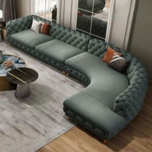 Designer Sofa Set Standard, Seat Material : Velvet