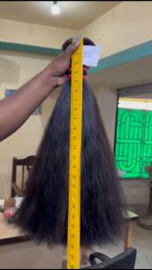 20 Inch Black Double Drawn Human Hair