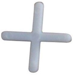 3mm PVC Tile Spacer, Color : White, Packaging Type : Packet