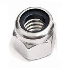 16 Mm Mild Steel Hex Nylock Nut