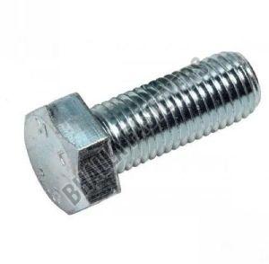 1/4 MIld Steel Hex Bolt, Color : Silver For Fittings