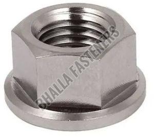 6 Mm Mild Steel Hex Flange Nut