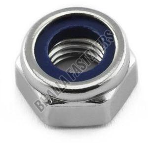 8 Mm Mild Steel Hex Nylock Nut