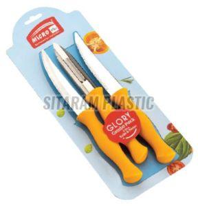 3 Pcs Micro Plus Glory Stainless Steel Kitchen Knife Set