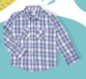 Checked Cotton Boys Full Sleeve Shirts, Color : Multi Color