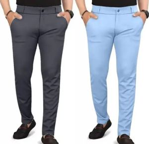 Plain Mens Casual Trousers, Fit Type : Regular Fit