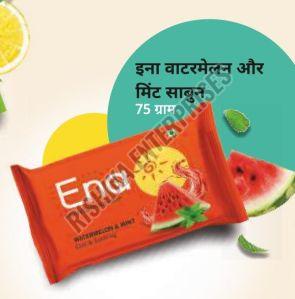 Ena Watermelon & Mint Soap, Color : Red, Form : Bar