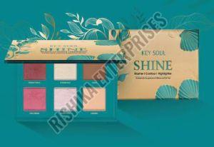 Key Soul Shine Highlighter, Color : Multi Color For Makeup