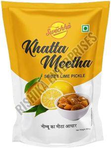 Swechha Khatta Meetha Pickle, Certification : FSSAI, Taste : Spicy