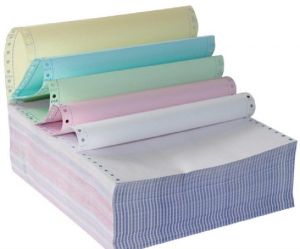 Plain NCR Carbonless Paper, Color : Multicolor