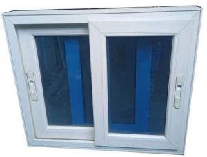 Tinted Glass 2 Track Aluminium Sliding Window