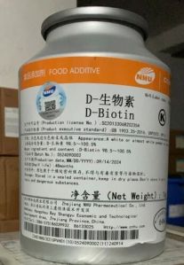 D Biotin Food Grade Powder, Purity : 99%