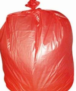 Red Disposable Garbage Bags