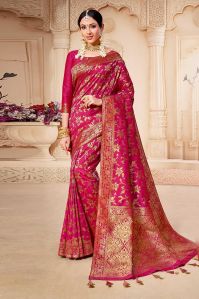 Artificial Silk Banarasi Pattern Saree