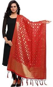 Banarasi Silk Dupatta, Length : 2.5 M