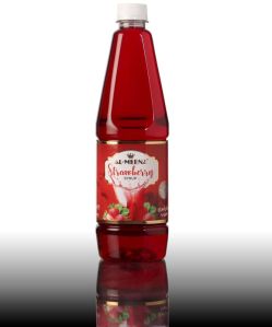 750 Ml Al-meena Strawberry Syrup, Packaging Size : 750ml