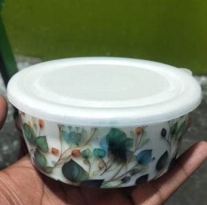 MELAMINE CONTAINER ROUND 250 ML for Storage