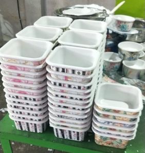 200 ml Melamine Square Food Container