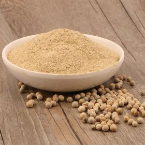 Natural White Pepper Powder, Purity : 100% for Spices