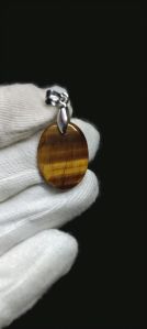 Tiger Eye Stone Hook Pendant