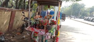 Small Artificial Flower Bunch