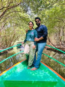 Couple Ride Boating Adventure Tours