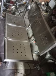 Stainless Steel Waiting Chair