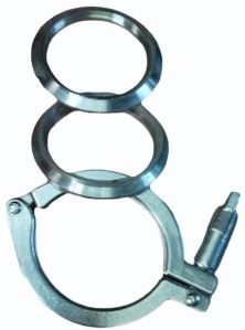 Polished Stainless Steel Socket Weld TC Clamp, Color : Silver