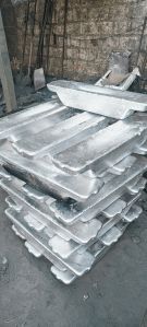 Polished Aluminium Ingots, Color : Silver For Industrial