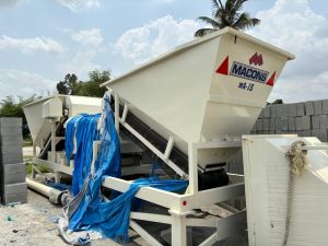 Macons Mobile Concrete Batching Plant