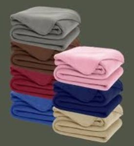 Fleece Plain Blanket