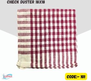 18x18 Inch Check Cloth Duster