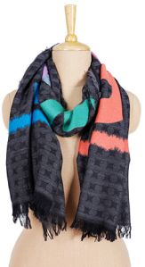 Woven Loved Letters Scarf