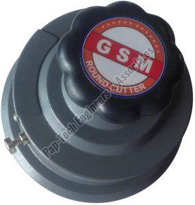 PAP-TECH Stainless Steel GSM Round Sample Cutter, Color : Black-grey