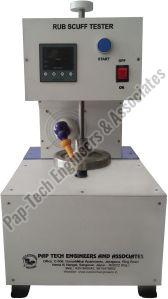 Electric Metal Automatic Pap-tech Scuff Tester, Voltage : 220V