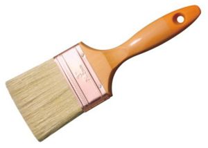 Paint Brush, Shape : Square, Handle Material : Wood