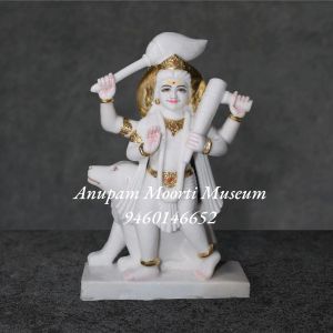 Marble Kal Bhairav Statue