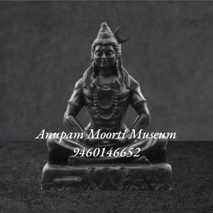 Black Marble Shiva Statue