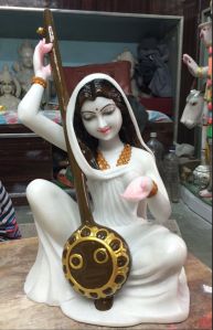 Marble Meera Bai Statue