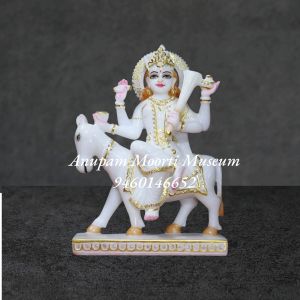 Marble Sheetla Mata Statue