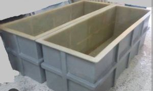 Coated FRP Lining Tanks, Color : Grey For Storage Use