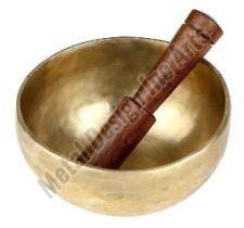 Brass Singing Bowl With Mallet