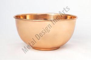 Copper Ice Cream Bowl