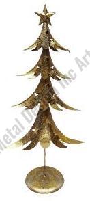 Gold Metal Christmas Tree