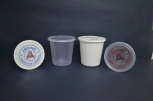 Plain PP 1000 Ml Plastic Food Containers