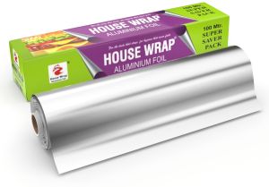 100 Meter House Wrap Aluminium Foil