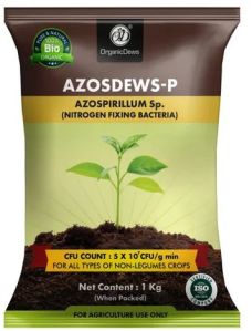 OrganicDews Azosdews-P Bio Fertilizer, Color : Brown, Purity : 100%